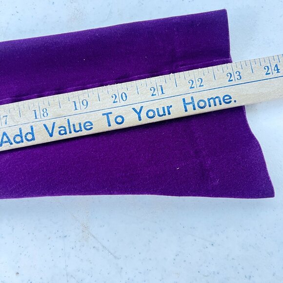 Womens 2P Skinny Ankle Petite Pants Loft Outlet Purple Zip Belt Loops Pockets - Picture 9 of 9